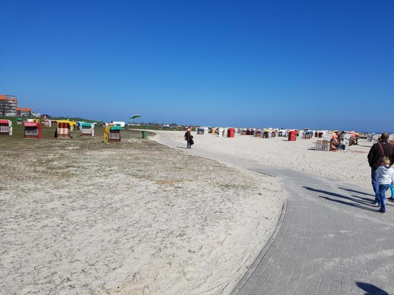 Ferienwohnung Voelker, Wenige Schritte Zum Meer, Wlan, 3 Sz, Kinder Geeignet, Sackgasse, Horumersiel - Nordsee, Erdgeschoss Schillig Exterior photo