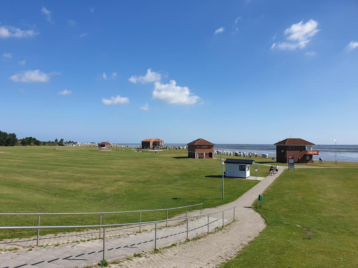Ferienwohnung Voelker, Wenige Schritte Zum Meer, Wlan, 3 Sz, Kinder Geeignet, Sackgasse, Horumersiel - Nordsee, Erdgeschoss Schillig Exterior photo